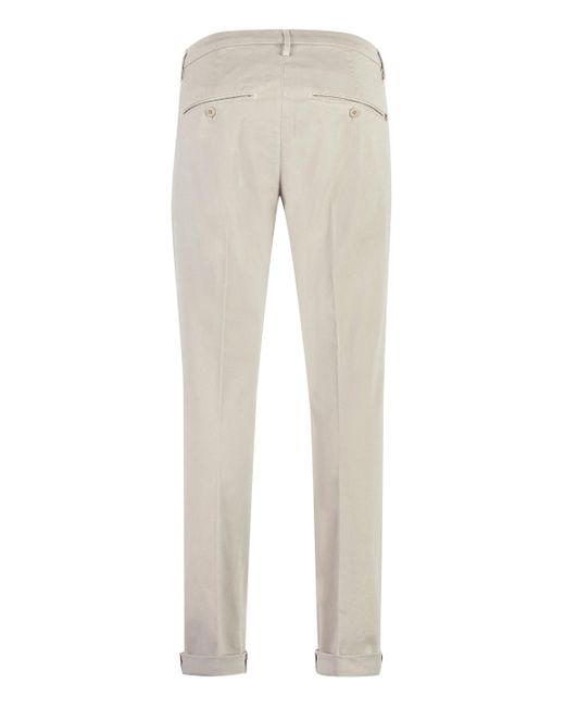 Dondup Natural Gaubert Cotton Chino Trousers for men