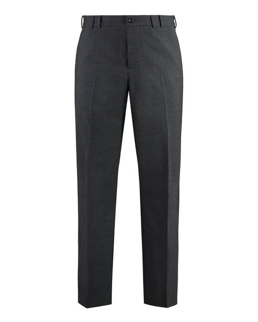 PT01 Blue Michael Wool Trousers for men