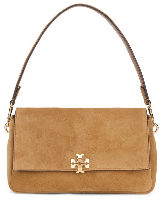 Tory Burch Brown Charlie Shoulder Bag