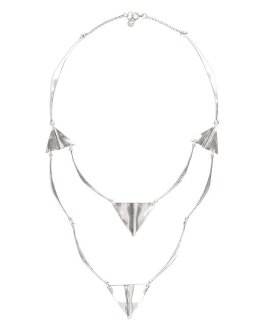 Isabel Marant White Collana Blair