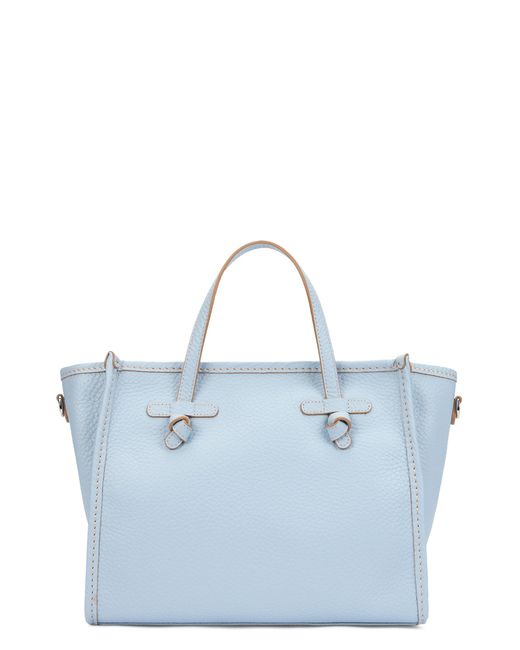 Gianni Chiarini Blue Leather Handbag