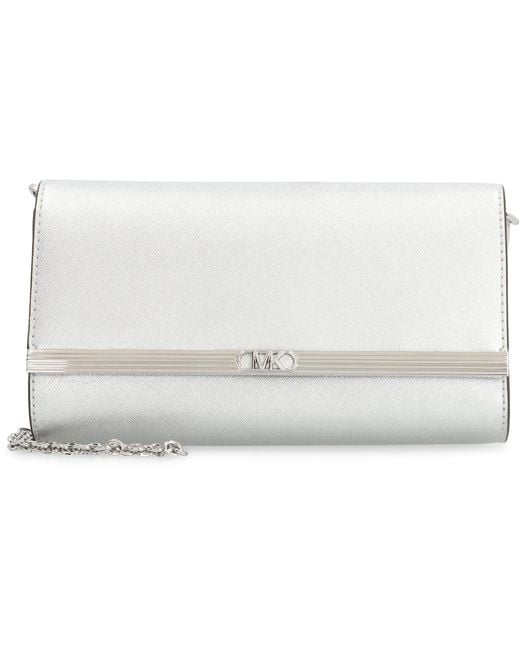 Pochette Mona in pelle di MICHAEL Michael Kors in Metallic