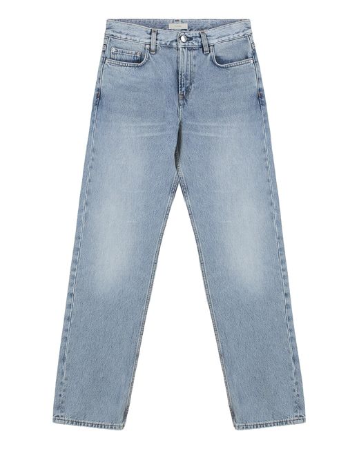 Totême Blue Straight Jeans With 5 Pockets