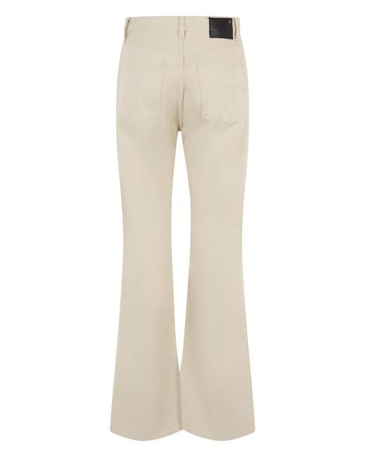 R13 Natural Bell-Bottom Jeans