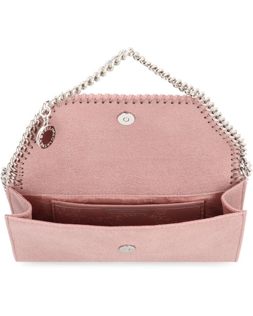 Mini-bag a tracolla Falabella di Stella McCartney in Pink