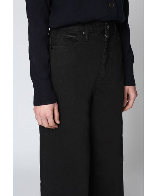 Jeans wide-leg di Calvin Klein in Black