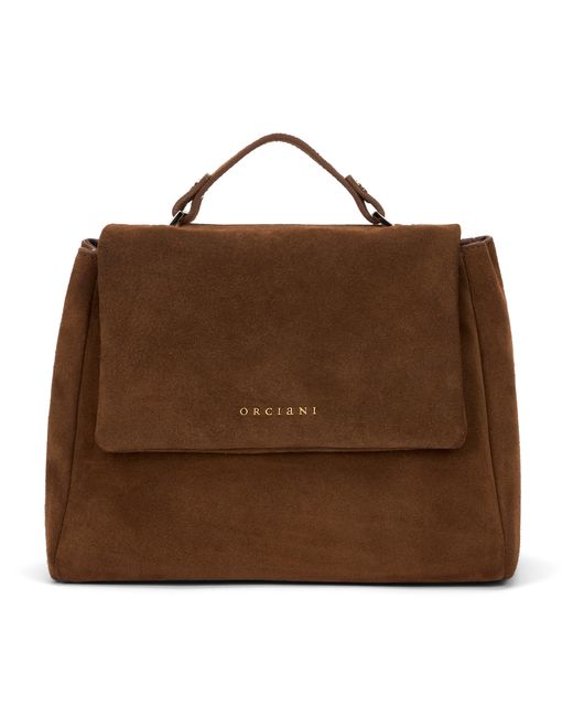 Orciani Brown Sveva Handbag