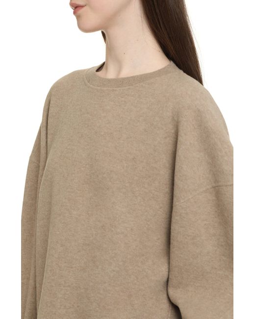 Max Mara Brown Elvira Luxe Wool And Cashmere Sweater