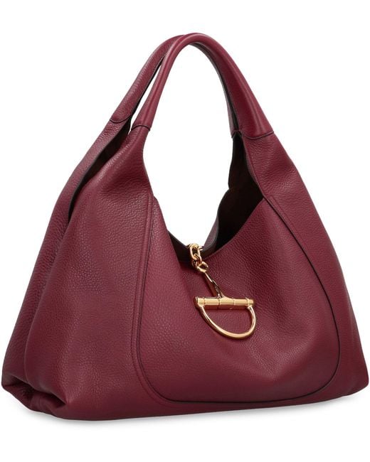 Gucci Red Softbit Shoulder Bag