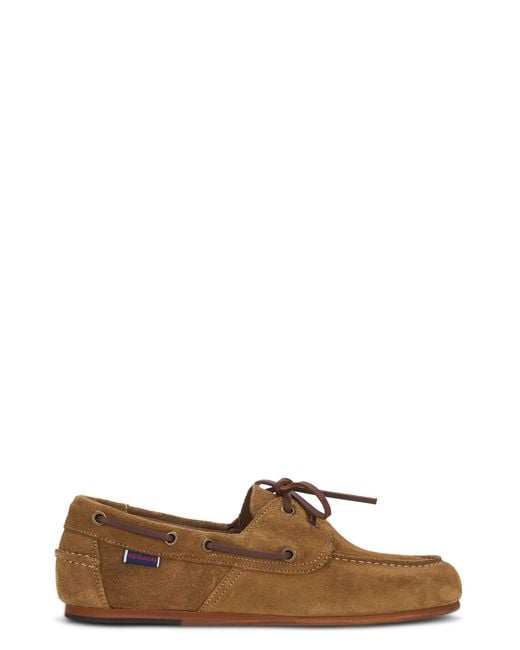 Sebago Brown Boat Shoes for men