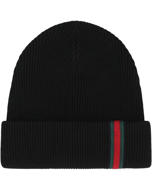 Beanie di Gucci in Black da Uomo