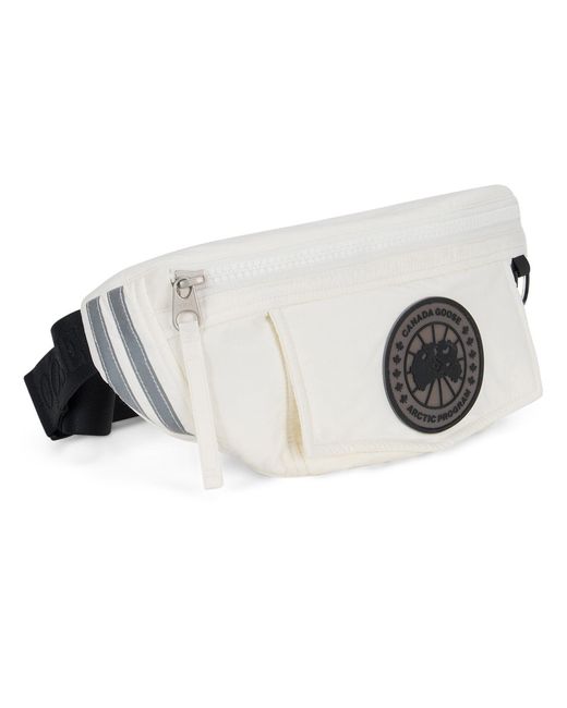 Canada Goose Gray Technical Fabric Pouch for men