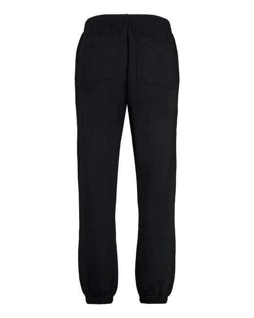 Represent Black Logo Print Sweatpants for men