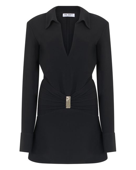 The Attico Black Mini Dress