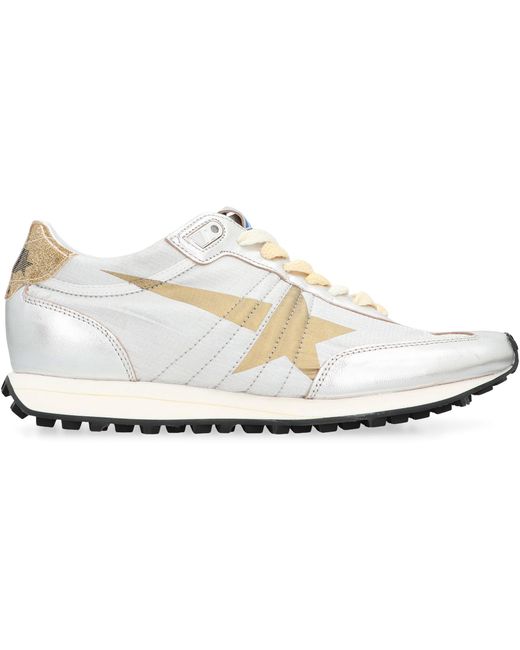Golden Goose Deluxe Brand White Low-Top Sneakers Marathon