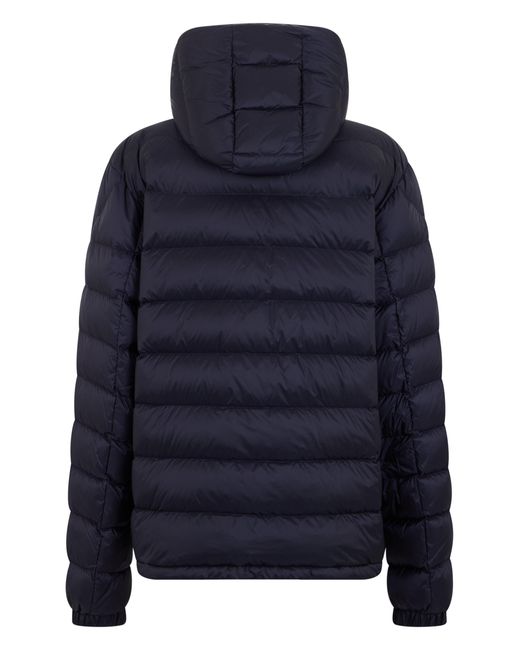 Moncler Blue Verith Jacket With Hood for men