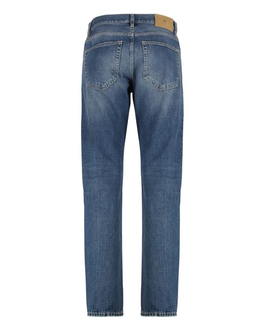 PT01 5-Pocket Straight-Leg Jeans in Blue for Men Lyst UK