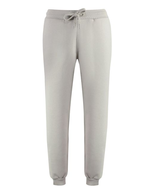 AMI Gray Cotton Track-Pants for men
