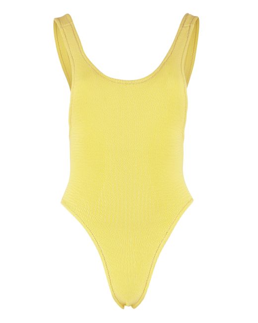 Reina Olga Ruby Scrunch One-piece Swimsuit | Lyst