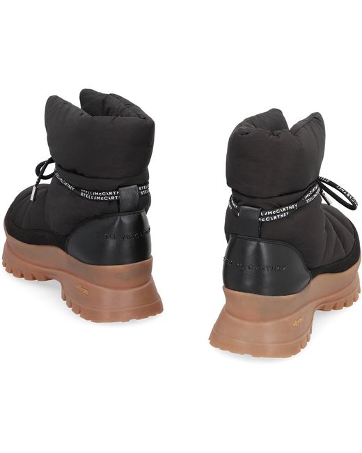 Stella McCartney Black Trace Hiking Boots
