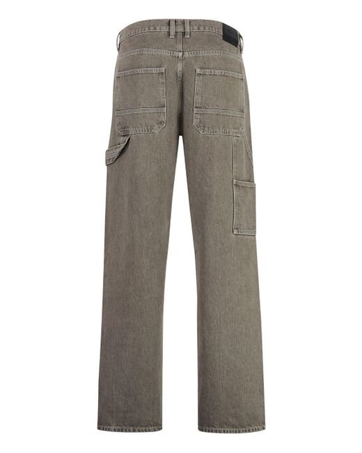 Gant Gray 5-pocket Straight-leg Jeans for men