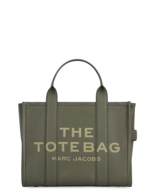 Marc Jacobs The Tote Bag Leather Bag in Green Lyst