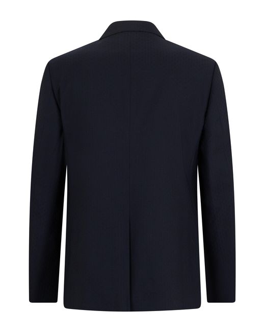 Fendi Blue Elegant Jacket for men