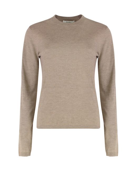 Max Mara Natural Lightweight Cashmere Knitwear