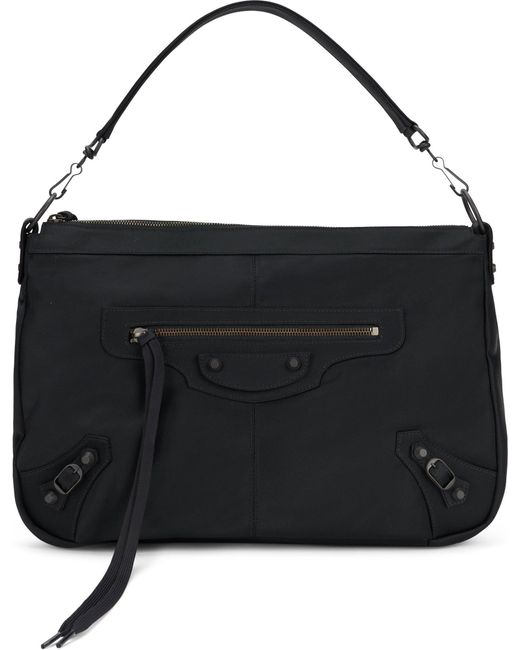 Balenciaga Black Bag Le City Moto Shoulder for men