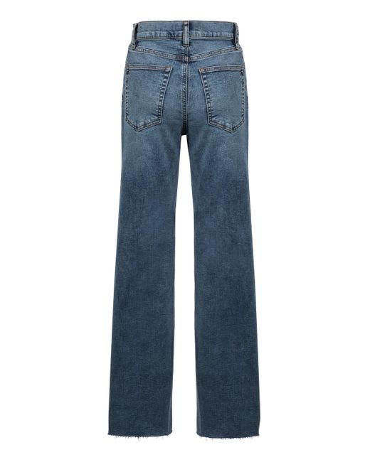 FRAME Blue Le Slim Palazzo Jeans
