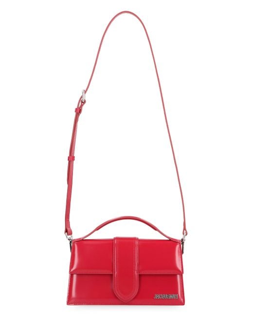 Jacquemus Red Handbag Le Grand Bambino