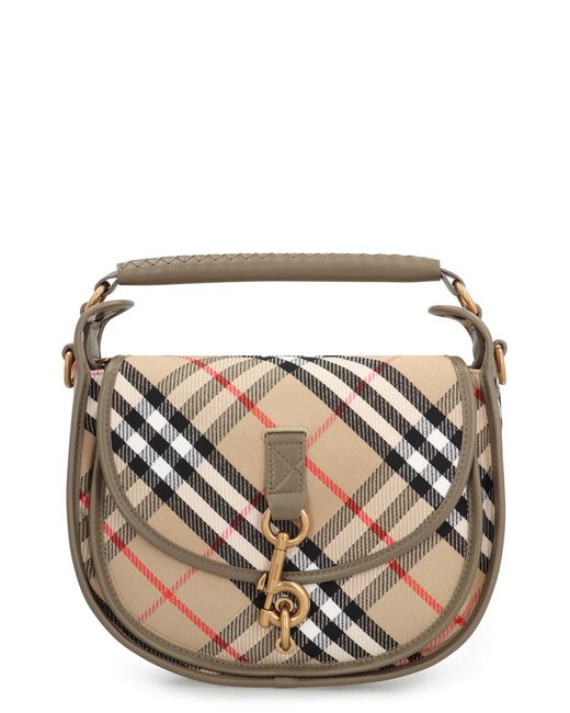 Burberry Natural B Clip Piccola Messenger Bag