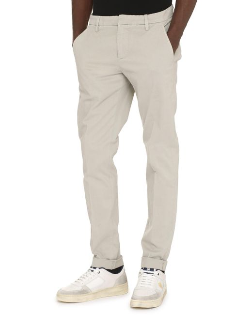Dondup Natural Gaubert Cotton Chino Trousers for men