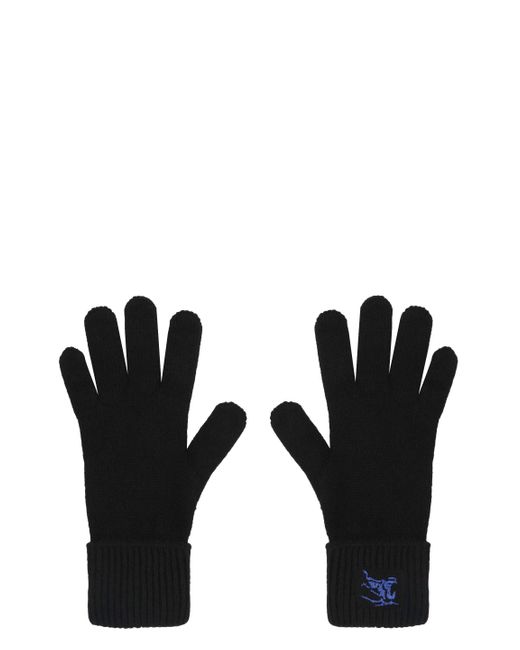 Burberry Black Knitted Gloves