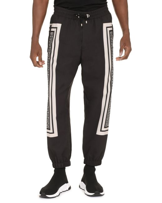 Pantaloni da jogging di Balmain in Black da Uomo