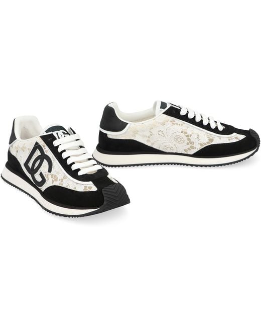 Dolce & Gabbana Multicolor Sports Shoes With Logo