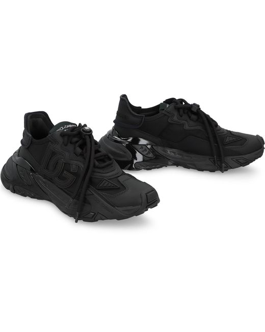 Sneakers low-top Day Faster di Dolce & Gabbana in Black