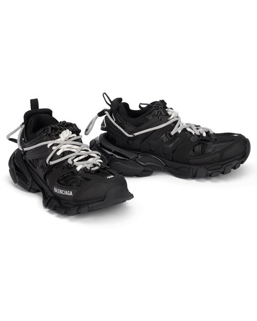 Balenciaga Black Sneaker Track Trail Laces