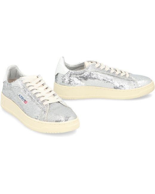 Autry White Sneakers Low-Top Dallas