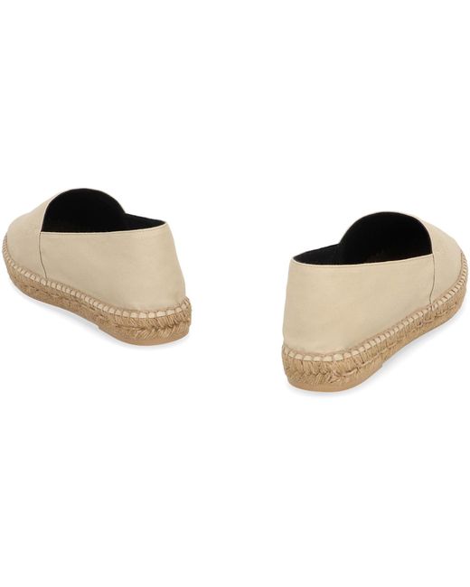 Saint Laurent White Canvas Espadrilles for men