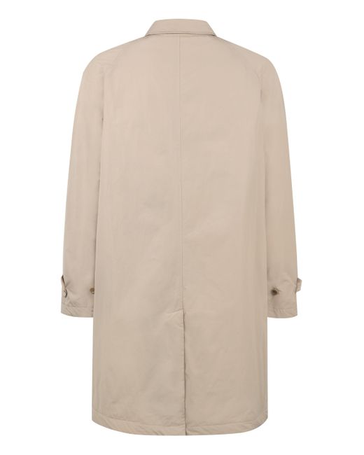 Aspesi Natural Back Slit Collared Jacket for men