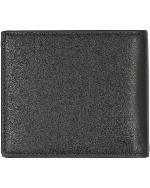Gucci Gray Bi-Fold Wallet With Clip for men
