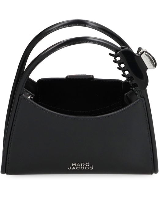 Marc Jacobs Black The Glam Claw Clip Crossbody Bag