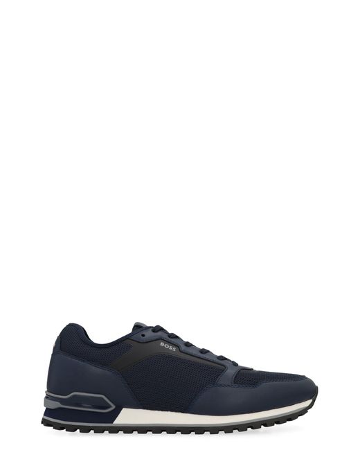 Boss Blue Sneakers Low-Top Parkour for men
