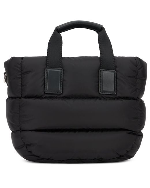 Moncler Black Quilted Bag With Adjustable Strap