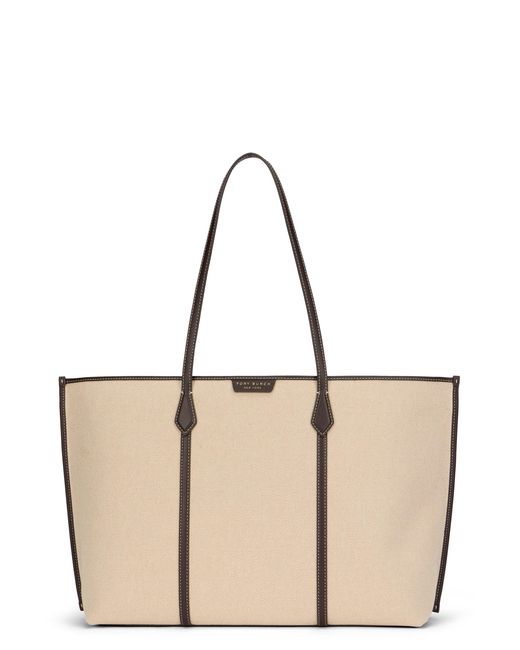 Tory Burch Natural Perry Tote Bag