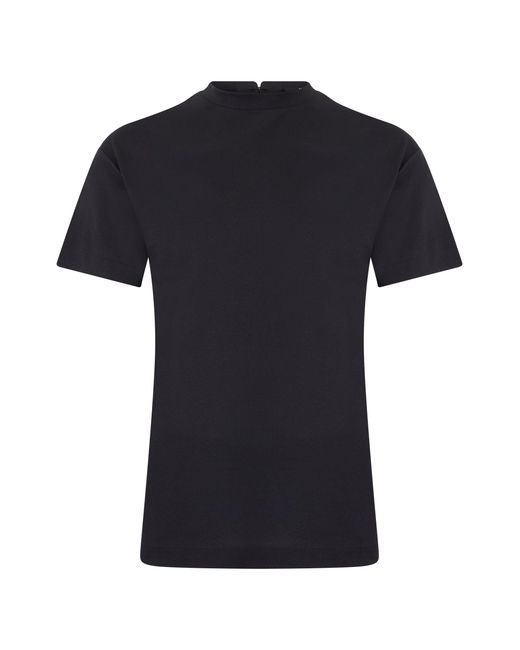 Jacquemus Black T-Shirt With Buttons
