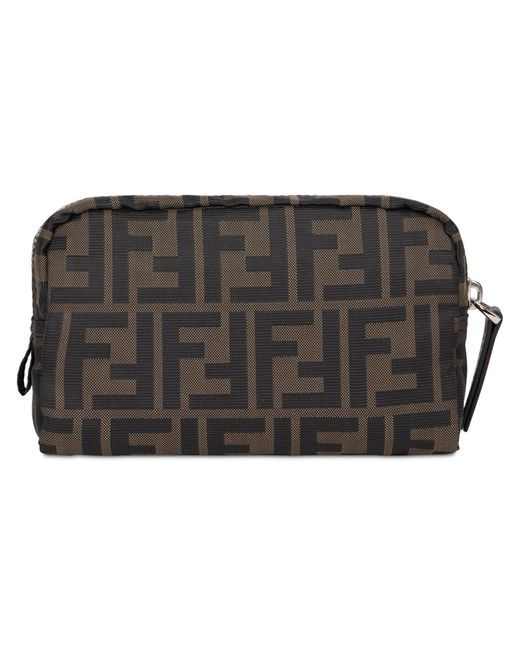 Beauty case monogram di Fendi in Black da Uomo