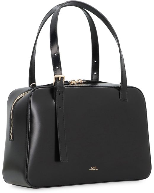 Borsa Virginie in pelle di A.P.C. in Black