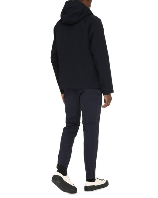 Giacca in cotone con cappuccio di C P Company in Blue da Uomo